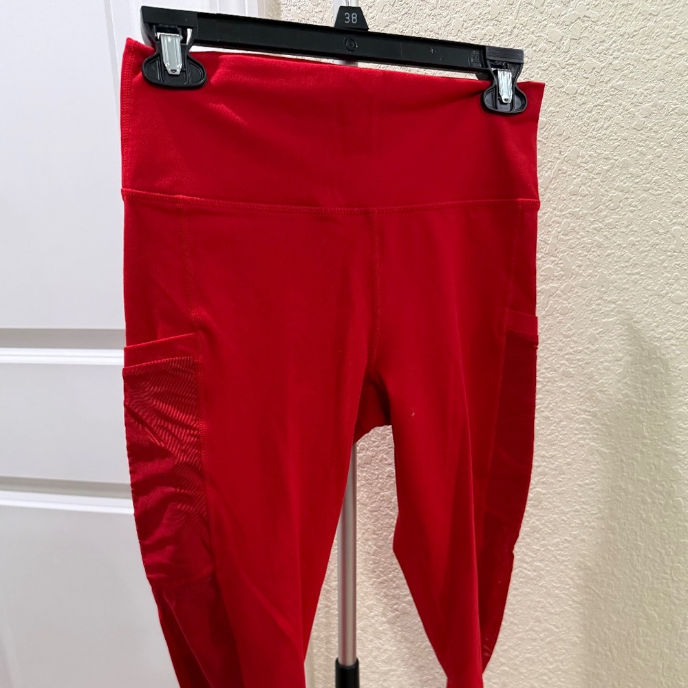 Red Fabletics Mika Leggings